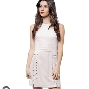 Cupcakes & Cashmere Dresses/faux suede dress